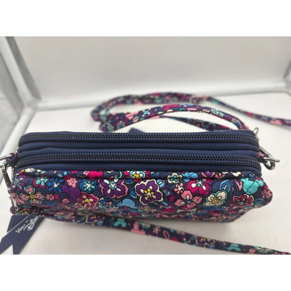 Vera Bradley Disney Mickey Minnie All In One Crossbody Bag Wallet